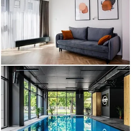 Smart Apartament Basen & Spa Unia Residence Centrum Lublin Exterior photo